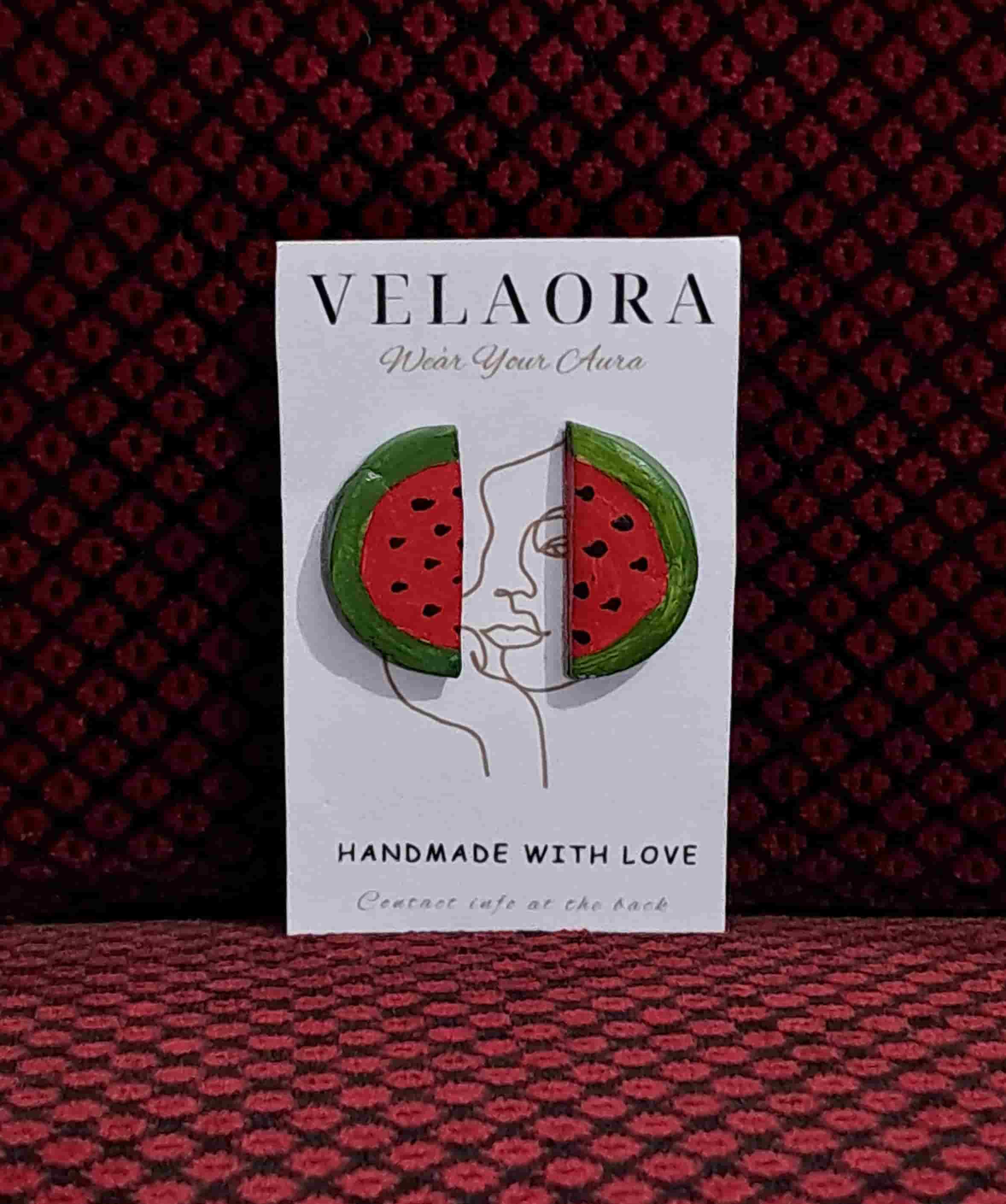 Half Watermelon by Velaora Jewels